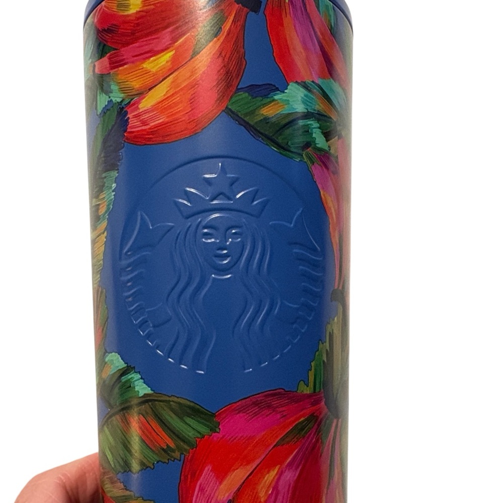 Starbucks X Farm Rio 2025 Banana Boards Cold Cup Tumbler 24 oz Stainless Steel - Picture 4 of 8